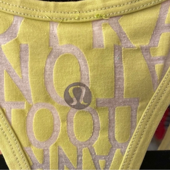 (72) 🍋 LULULEMON Love Tank *Rare Find sz6 - Picture 2 of 6